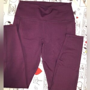 Fabletics Plum Powerhold Legging